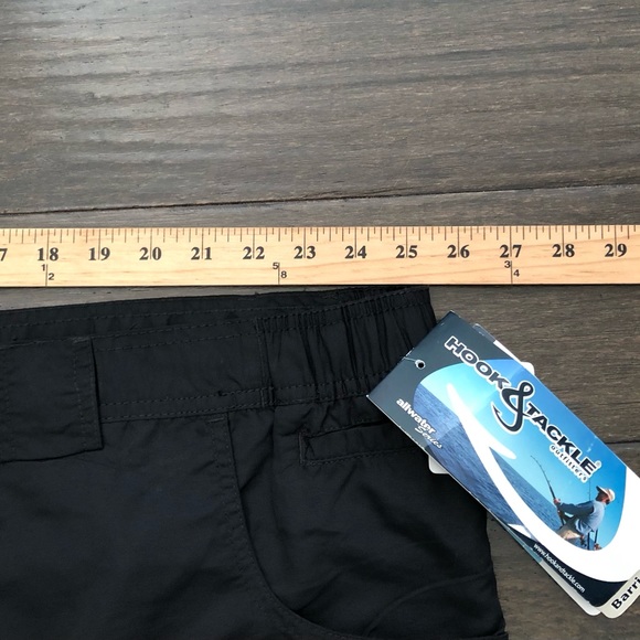 Hook And Tackle Outfitters Shorts Mens 52 Waist Black All Water Series Quick Dry - Picture 15 of 16